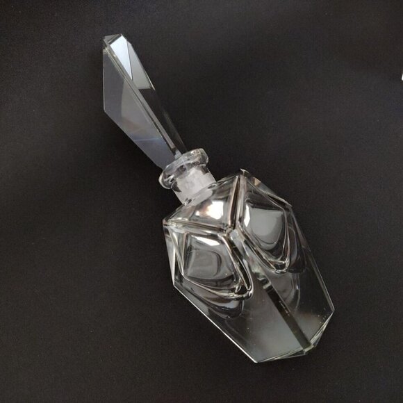 ACC Hand Cut Crystal Art Deco Perfume Bottles German Democratic Republic Vintage - Picture 7 of 13